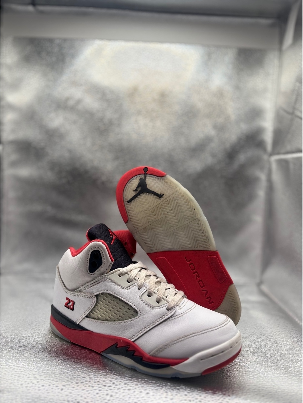 Air Jordan 5 retro fire red 2025 PS